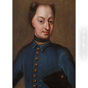 Portratt Av Karl Xii I Karolinerdrakt