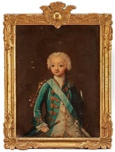 Kronprins Gustaf Iii (1746-1792) (the Crown Prince Gustaf) by Ulrika (Ulla Fredrica) Pasch
