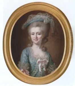 Portratt Forestallande Johanna Christina Benzelstierna
