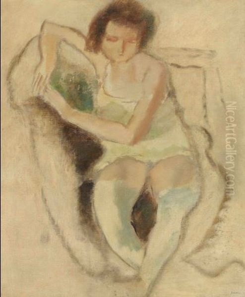 Femme Sur Un Fauteuil (genevieve) - view 1