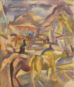 Les Mulets by Jules Pascin
