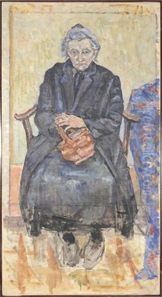 Femme Avec Panier - view 1