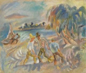 Les Brigands Et Femme Cubiste (recto-verso)