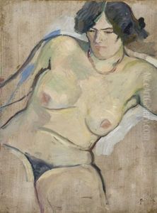 Carmen, Paris by Jules Pascin