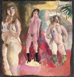 Trois Femmes Nues by Jules Pascin
