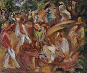 Jeunes Noirs A Cuba by Jules Pascin