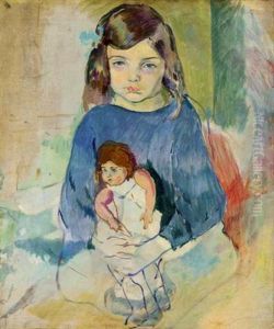 Jeune Fillette by Jules Pascin