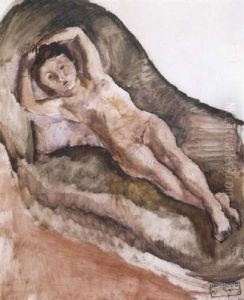 Jeune Fille Au Sofa Vert Jeune Fille Au Sofa Vert