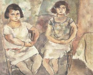 Nana Et Rosette by Jules Pascin