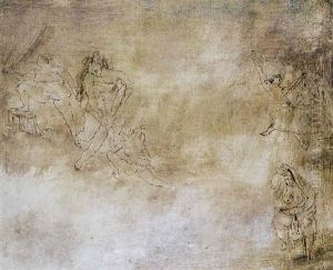 Filles De Joie Et Modele by Jules Pascin