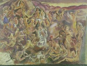 La Tentation De Saint Antoine by Jules Pascin
