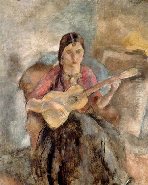 Romanichelle A La Guitare - view 1