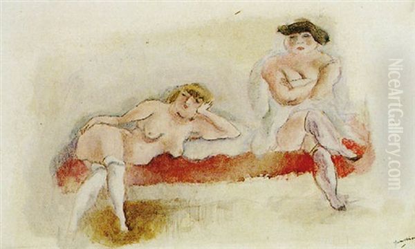Two Nude Women - view 1