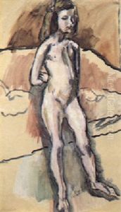 Fillette Nue