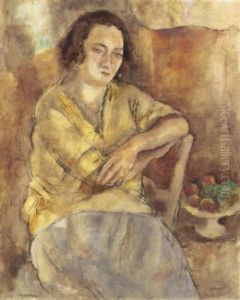 Portrait De Raymonde by Jules Pascin