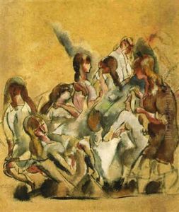 Reunion Feminine by Jules Pascin