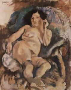 Le Modele Etendu by Jules Pascin