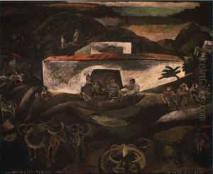 Hammam-life, Tunisie by Jules Pascin
