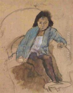 Simone, La Casaque Verte by Jules Pascin