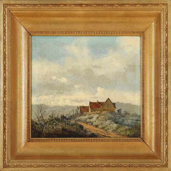 House In A Hilly Landscape - view 1