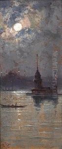 Leander's Tower On The Bosphorus