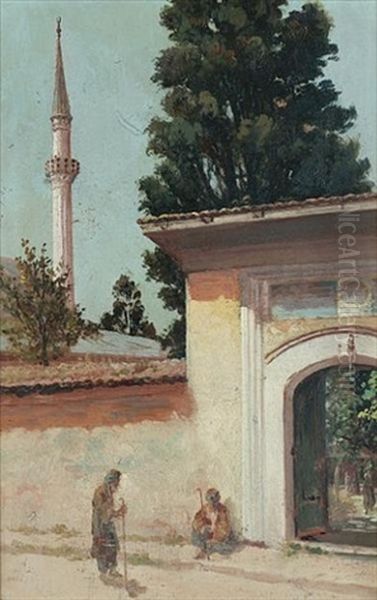 The Gate Of A Mosque, Istanbul - view 1