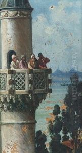The Call Of The Muezzin, Istanbul by Halil Pasha