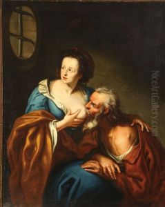 Caritas Romana (roman Charity) Cimon And Pero