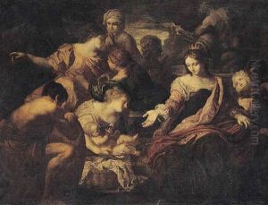 The Finding Of Moses by Lorenzo Pasinelli