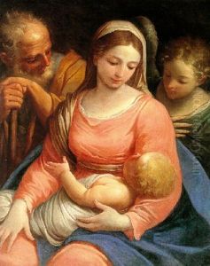 Holy Family With An Angel Holy Family With An Angel