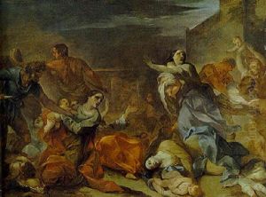 The Massacre Of The Innocents by Lorenzo Pasinelli