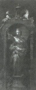 Allegorical Figure Of Justice Allegorical Figure Of Justice