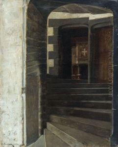 Interni Del Castello Di Issogne, Valle D'aosta