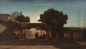 Le Soir Sous La Tente Le Soir Sous La Tente