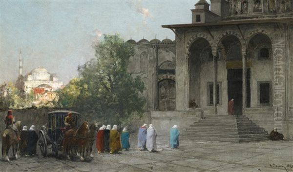 Before The Mosque - view 1