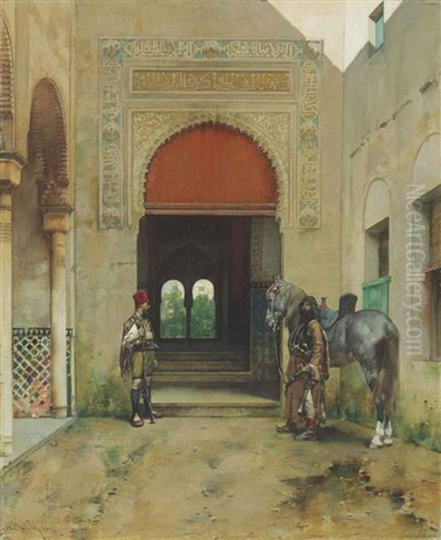 Guarding The Palace - view 1