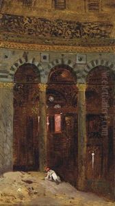 The Dome Of The Rock by Alberto Pasini