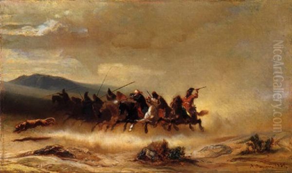 Caccia Al Leone (persia) - view 1
