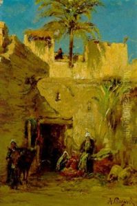 Szene Aus Dem Orient by Alberto Pasini