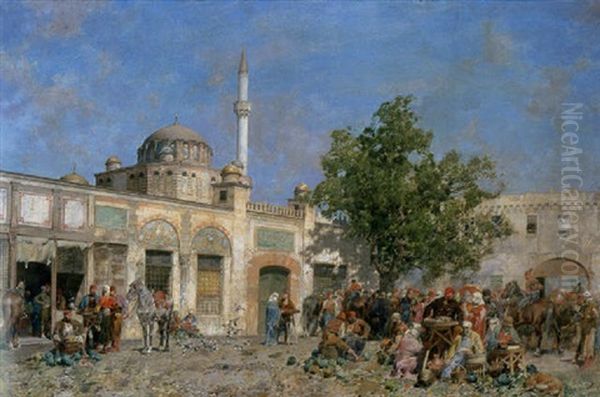 Il Mercato Di Constantinopoli, Presso Le Mura - view 1