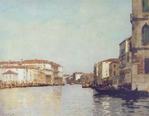 Canal Grande, Venice by Alberto Pasini