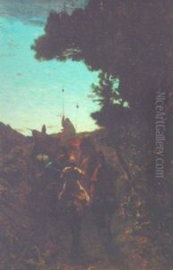 Ottoman Riders by Alberto Pasini