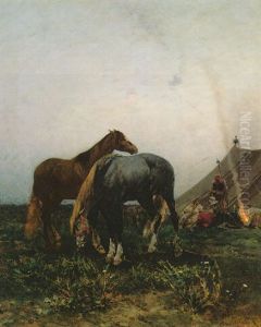 Accampamento Arabo by Alberto Pasini