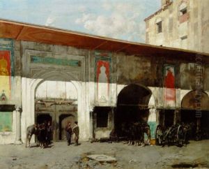 Outside The Gates by Alberto Pasini