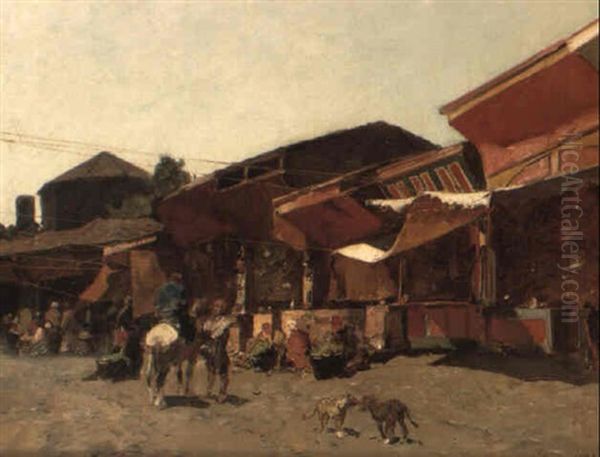 Market In Brussa - view 1