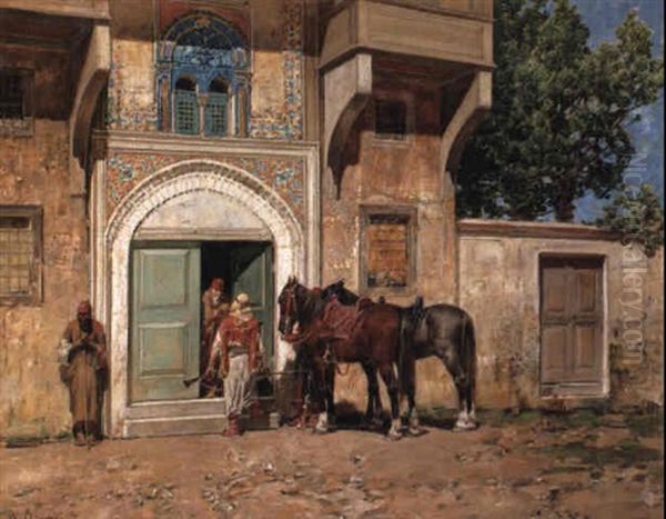 Entrance To The Palace - view 1