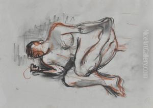 Female Nude by Martin Bloch
