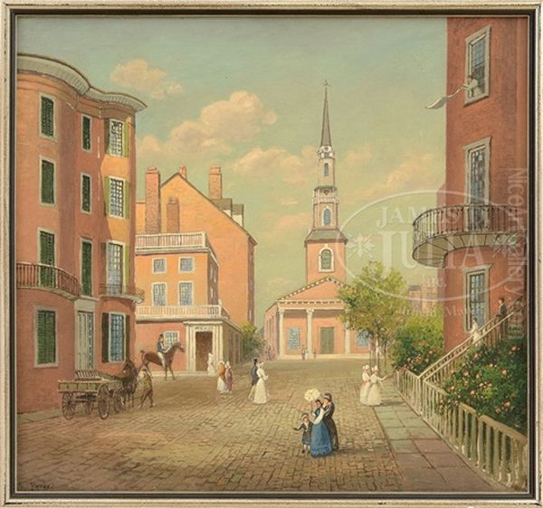 19th Century Boston City View - view 1