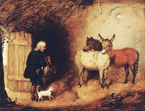 Preparing To Saddle Up by John F. Pasmore