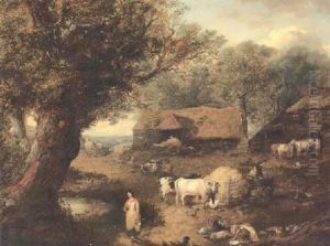 At The Farm by John F. Pasmore